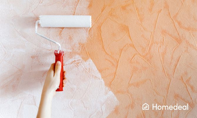 Pittura decorativa parete interna: quanto costa imbiancare casa con tecniche particolari